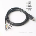 Fine del cavo seriale da USB da USB a TTL